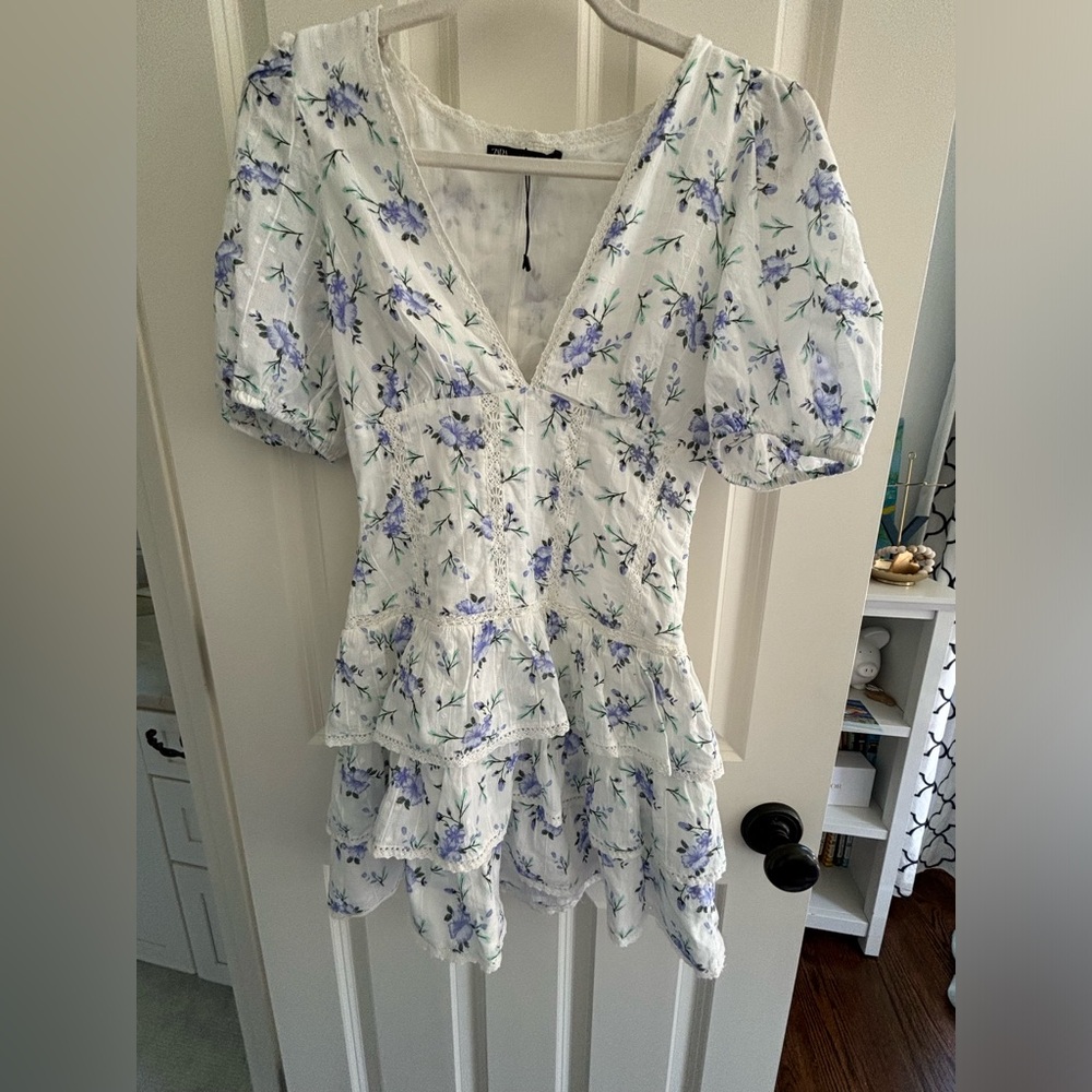 Zara Floral Mini Dress